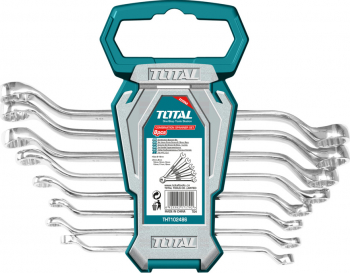 Set Chei Inelare TOTAL Cotite 6 - 22mm 8 buc INDUSTRIAL 