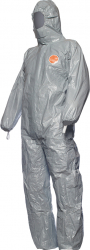Combinezon antichimic DUPONT Tychem 6000F Gri Marimea M