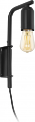 Aplica EGLO ADRI 3 98064 E27 1X60W Negru 