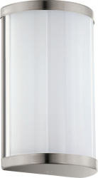 Aplica EGLO CUPELLA 95774 LED 2X4.5W 960lm 3000K Nichel mat alb 