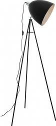Lampadar cu efect de cristal EGLO MAREPERLA 39499 E27 1X60W 1495mm Negru 