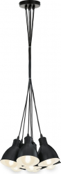 Lustra EGLO PRIDDY 49467 E27 7X60W and Ø 385mm Negru alb 