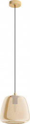 Pendul EGLO ALBARINO 39677 E27 1X40W and Ø 260mm Alama matisata chihlimbar 