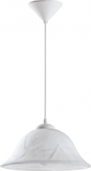 Pendul EGLO ALESSANDRA 3362 E27 1X60W and Ø 300mm Alabastru alb 