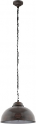 Pendul EGLO TRURO 2 49632 E27 1X60W and Ø 365mm Maro antichizat 