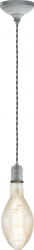 Pendul EGLO Yorth 32534 E27 60W Argintiu Antic-Gri 