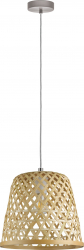 Pendul lemn EGLO KIRKCOLM 43113 E27 1X60W and Ø 300mm Natur 