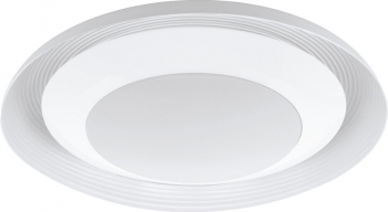 Plafoniera CANICOSA 1 LED 97318 Metal Alb 37W 4600 lumeni 2700K-6500K reglabil 