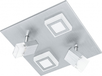 Plafoniera EGLO MASIANO 94512 LED 2X3.3W 680 1020lm 3000K Aluminiu 