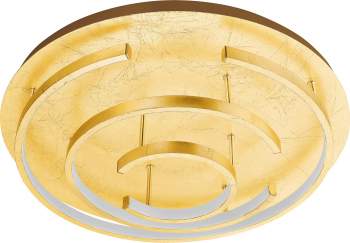 Plafoniera EGLO POZONDON 98488 LED 24W 2400lm 3000K and Ø 520mm Auriu alb 