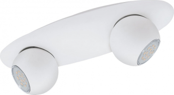 Plafoniera spot EGLO NORBELLO 3 93168 GU10 2X5W Alb 