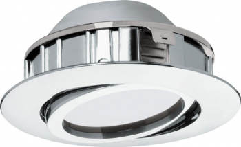 Spot incastrat dimmabil EGLO PINEDA 95855 LED 1X6W 500lm 3000K and Ø 84mm Crom 