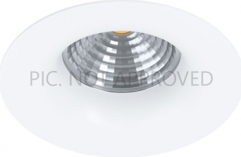 Spot incastrat dimmabil EGLO SALICETO 98245 LED 6W 450lm 4000K and Ø 88mm Alb 