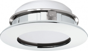 Spot LED incastrabil patrat PINEDA 95868 crom 12W 1000lm 3000K 