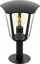 Stalp exterior EGLO MONREALE 98122 E27 1X60W IP44 and Ø 230mm Negru 