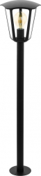 Stalp exterior EGLO MONREALE 98123 E27 1X60W IP44 995mm Negru 
