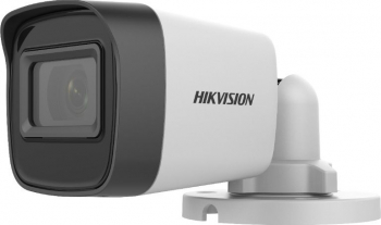 Camera de supraveghere Bullet Turbo HD Hikvision DS-2CE16H0T-ITPFS 2.8 mm 5MP IR 25M AoC Microfon 