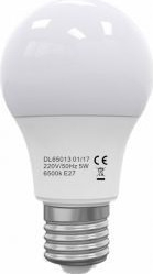 Bec Led E27 model DeLight A60 7W60W 6500K lumina rece ore functionare 15.000 