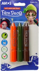 Face Deco AMOS Pirat 3 culori/set