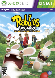 RABBIDS INVASION KINECT COMPATIBLE - XBOX360 