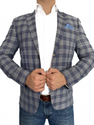 Sacou Barbati PALMIRO ROSSI Gri Carouri S1300 56 