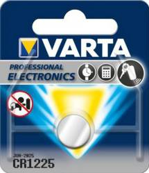 Baterii buton alcalina Varta CR1225 blister 1 buc