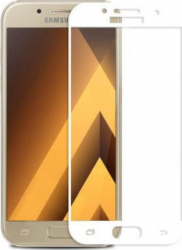 Folie de sticla 3D 9H pentru Samsung Galaxy A5 2017 alb SHO074 