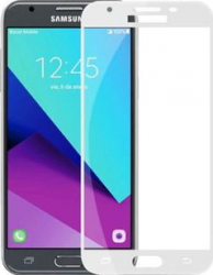 Folie de sticla 3D 9H pentru Samsung J3 PRO alb SHO075