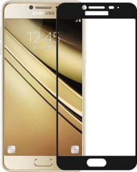 Folie de sticla high quality pentru Samsung Galaxy A5 2017 Tempered glass duritate 9H negru SHO073 