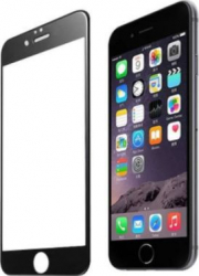 Folie protectie de sticla high quality duritate 9H tempered glass pentru iPhone 7/8 negru SHO095 