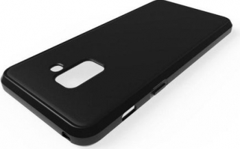 Husa high quality bumper slim capac de protectie Premium din silicon pentru Samsung Galaxy A5 2018 Negru 