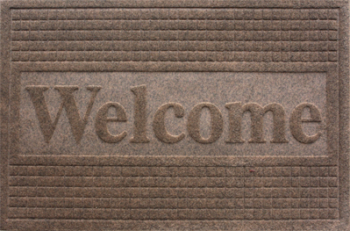 Covoras intrare textil cauciuc RAKI 40x60cm MN0198394 WELCOME 