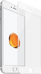 Folie de protectie Tempered Glass pentru iPhone 6 geam protectie kit montare Alb SHO259 