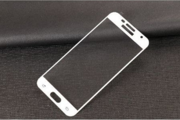 Folie de sticla 3D 9H pentru Samsung Galaxy A7 2017 Alb SHO248 