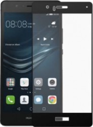 Folie de sticla 9H pentru Huawei P10 Negru SHO241 