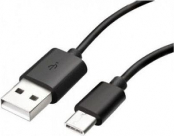 Cablu de date Type-C universal cu conector USB C lungime 3 m Negru 