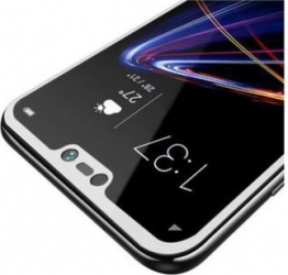 Folie protectie de sticla 9H sticla securizata Tempered Glass pentru Huawei P20 PRO Alb SHO332 