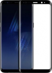 Folie protectie de sticla rezistenta 9H pentru Samsung Galaxy Note 8 Negru SHO560 