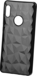 Husa Spate / Carcasa De Protectie Diamond Din Silicon Negru Pentru Xiaomi Mi8 SHO516 