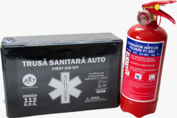 Trusa Medicala si Stingator