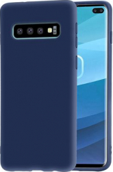 Husa protectie spate silicon pentru Samsung Galaxy S10 +/S10 Plus bumper ultraslim Negru SHO823 