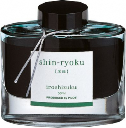 Cerneala Iroshizuku Shin-ryoku verde Pilot 