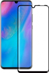 Folie protectie de sticla 9H sticla securizata pentru Huawei P30 Lite Negru SHO931 