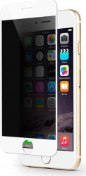 Folie MTP 11D Iphone SE 2020 Alb Full Cover Full Glue margini usor curbate 