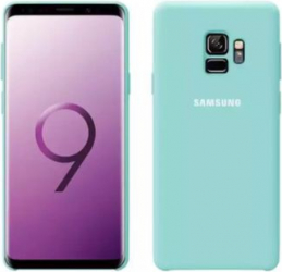 Husa protectie spate silicon soft pentru Samsung Galaxy S9 bumper ultraslim Bleu SHO959 