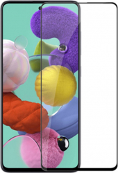 Set 2x Folie MTP 9D Samsung A51 Full Cover Full Glue margini usor curbate 