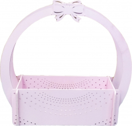 Cutie decorativa din lemn - model Lovely 