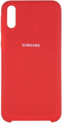 Husa protectie spate silicon pentru Samsung Galaxy A10/M10 bumper ultraslim Rosu SHO1185