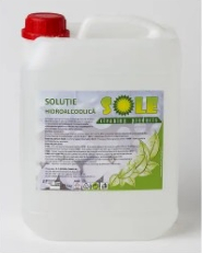 Solutie hidroalocoolica pentru suprafete 5 LITRI 