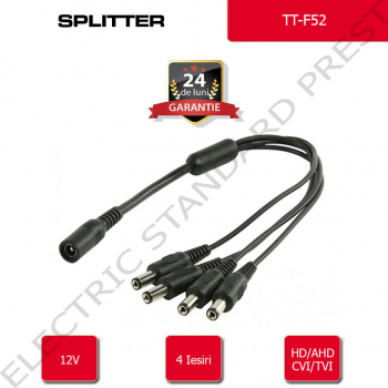 Splitter pentru alimentare cu 4 iesiri 